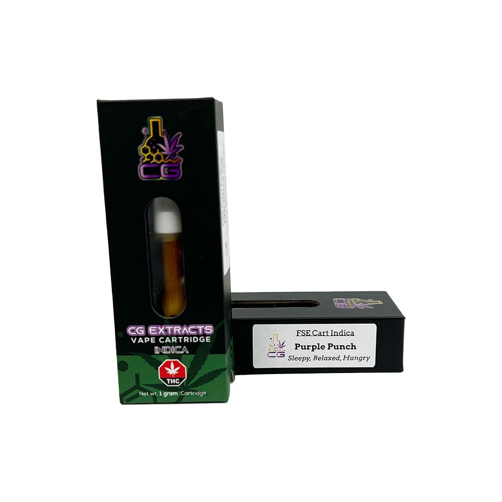 Buy CG Extracts – FSE Cartridge – Purple Punch Buy CG Extracts – FSE Cartridge – Purple Punch