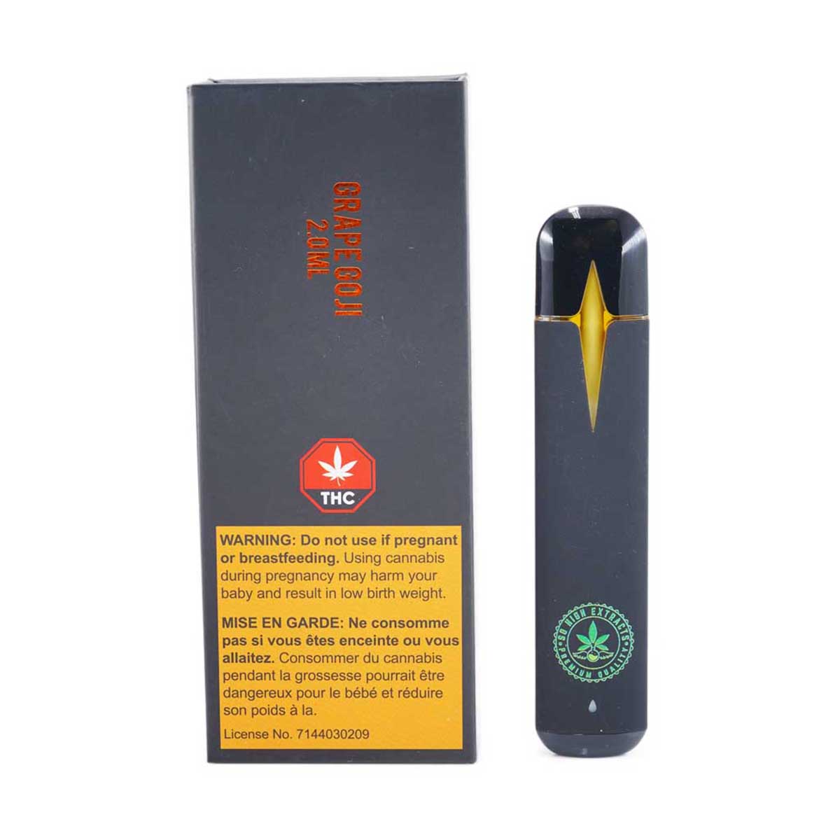 Buy Grape Goji 2ML Disposable Pen By So High Extract Buy Grape Goji 2ML Disposable Pen By So High Extract