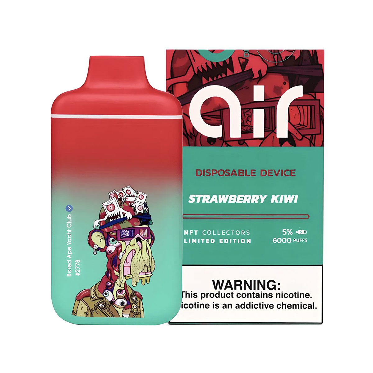 Buy NFT Collection – Vibez Air Strawberry Kiwi (5% Nic) Buy NFT Collection – Vibez Air Strawberry Kiwi (5% Nic)