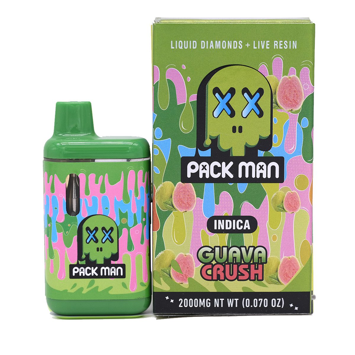 Buy Pack Man Guava Crush 2000mg Buy Pack Man Guava Crush 2000mg