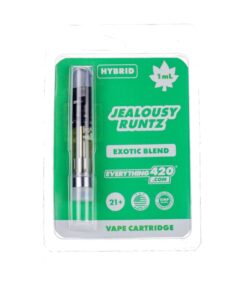 1000mg Exotic Jealousy Runtz Cartridge by Everything 420
